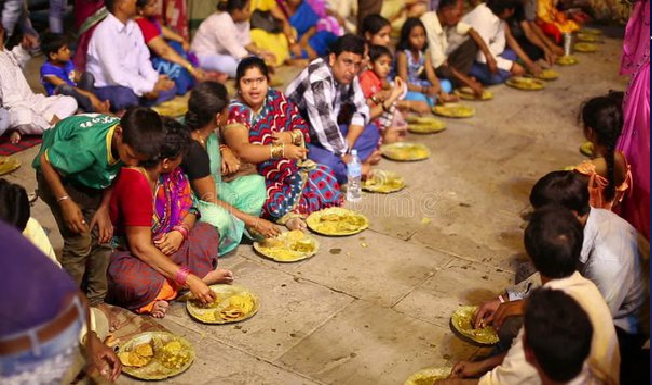 Feeding poor